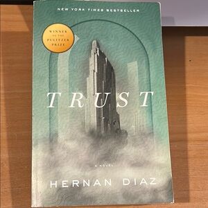 Trust by Hernan Diaz Paperback Book-Good condition